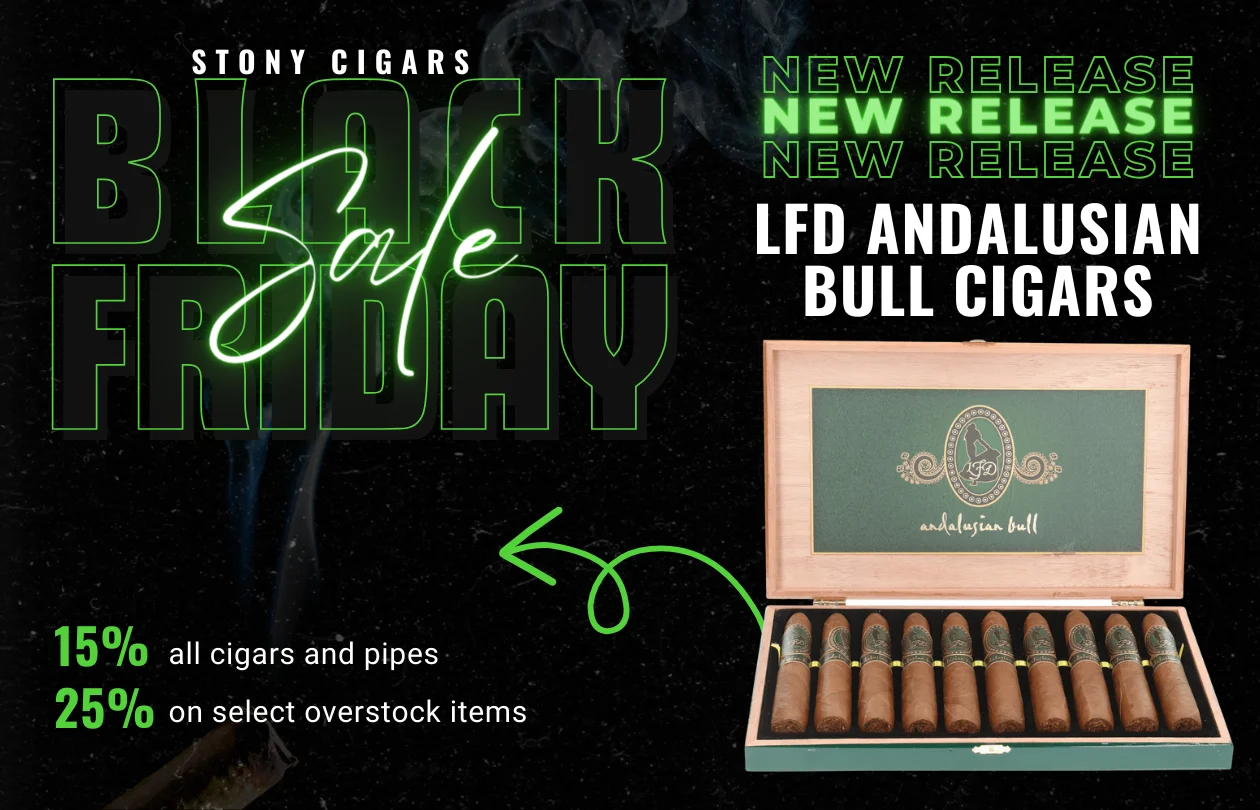 Black friday sale for led andalusia bull cigars.